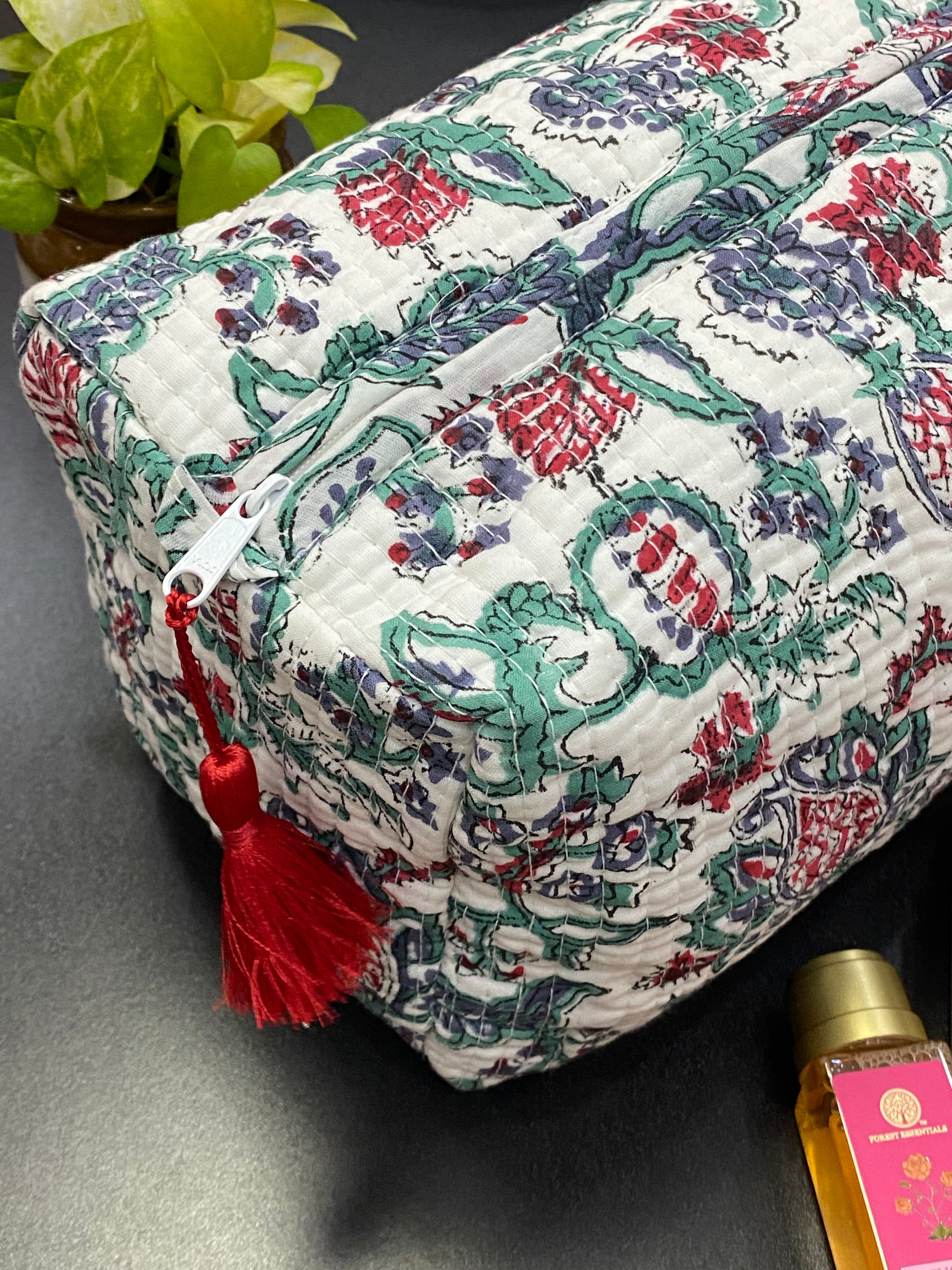 LARGE Multipurpose Quilted Pouch/ Bags