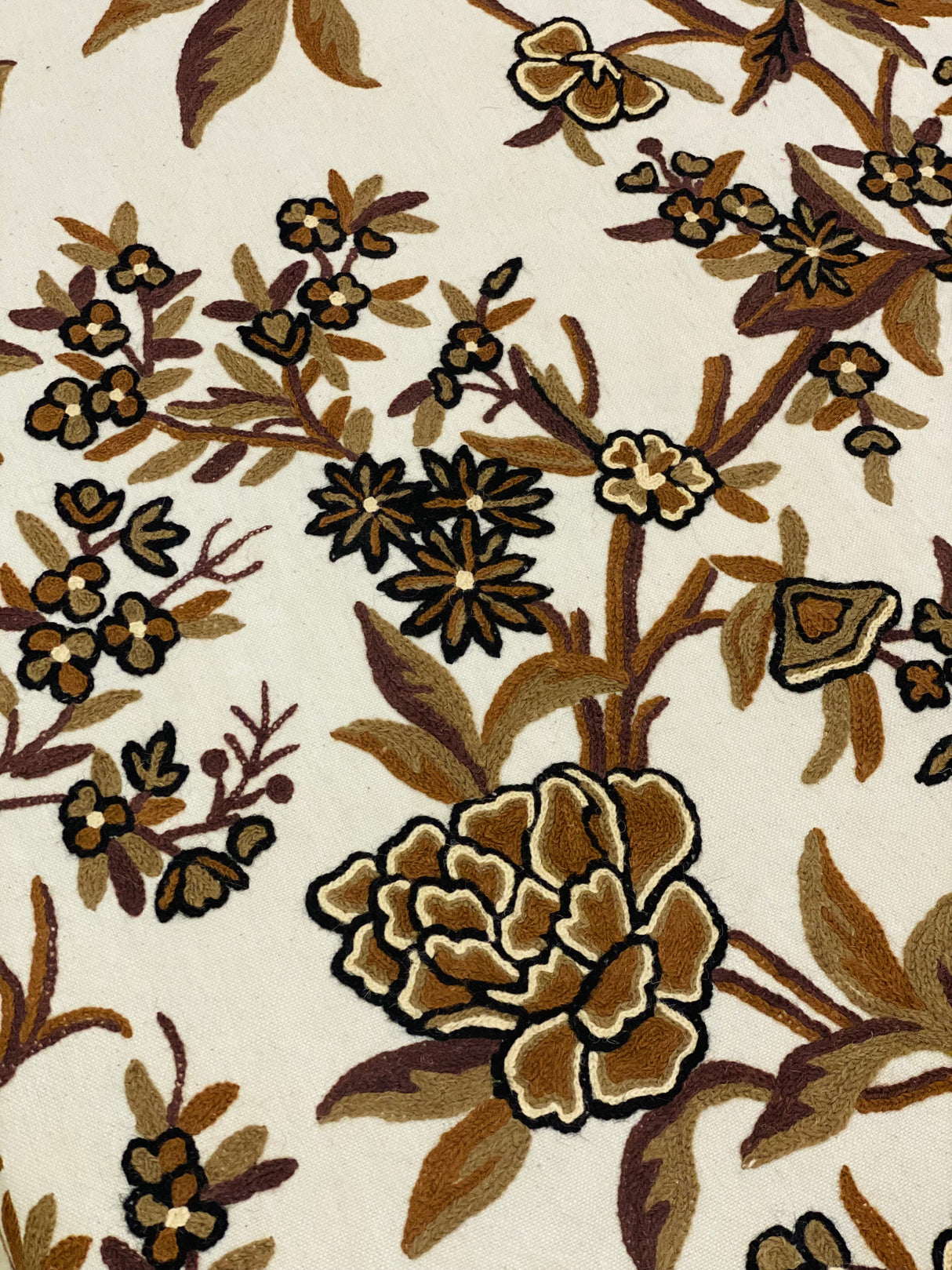 Kashmiri Embroidery Cotton Bedcover