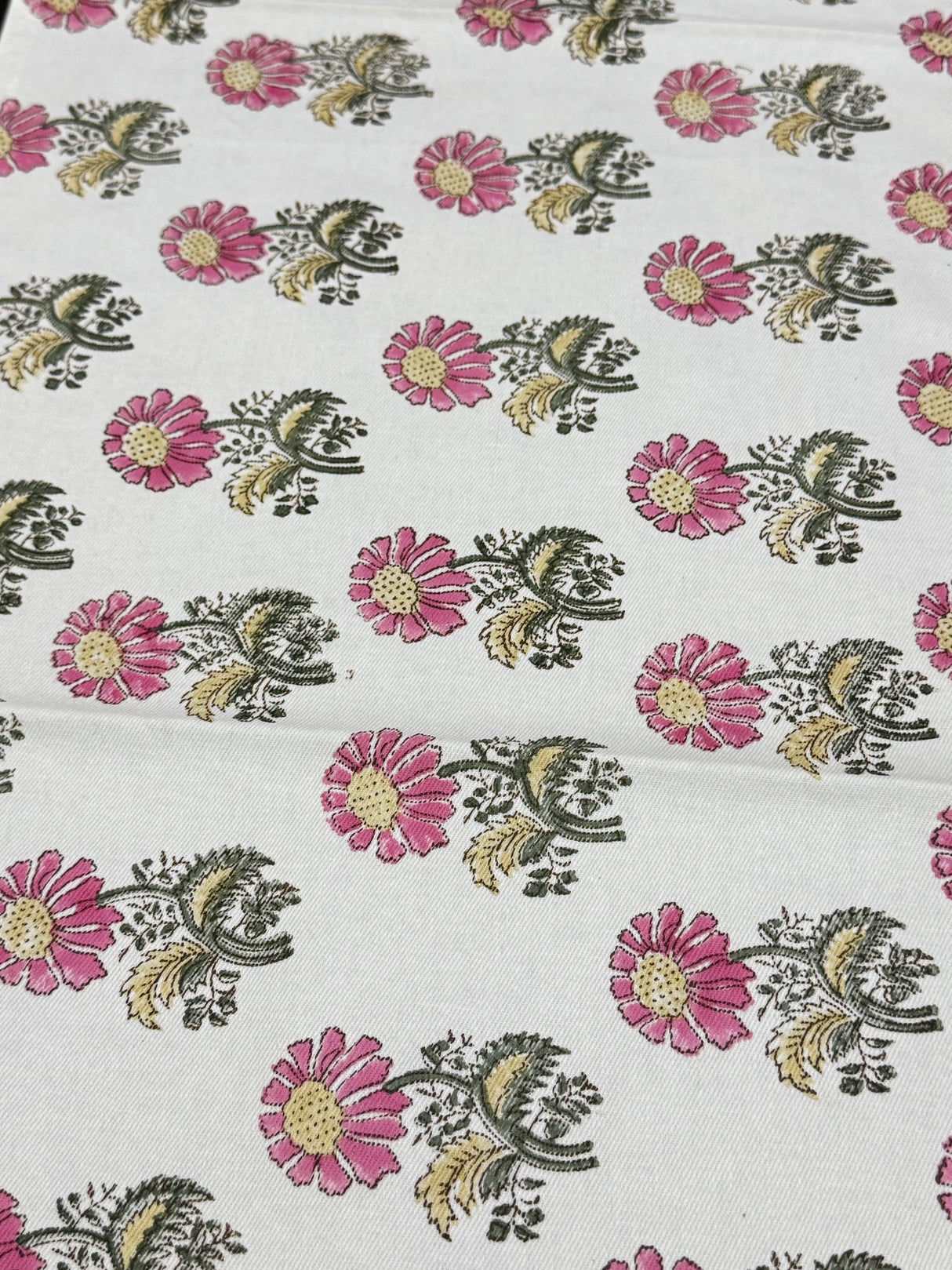 Blockprint Cotton Table Runner