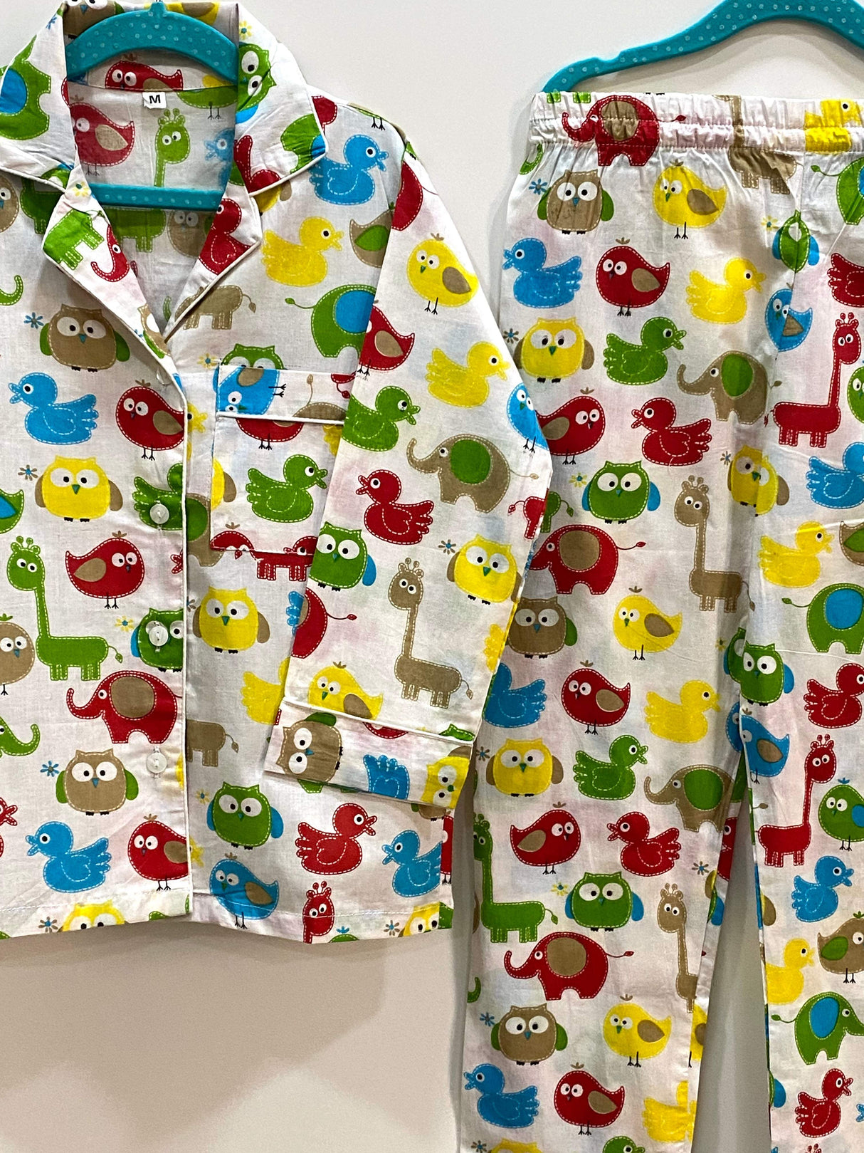 Elephant Birds Kids Night Suit Set