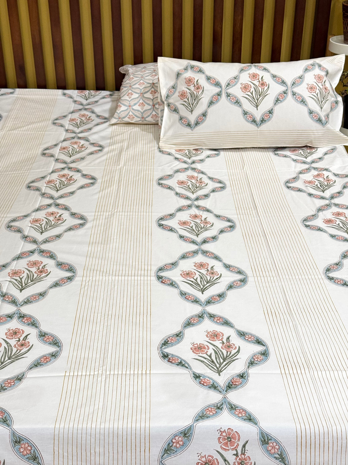 Blockprint Cotton Bedsheet