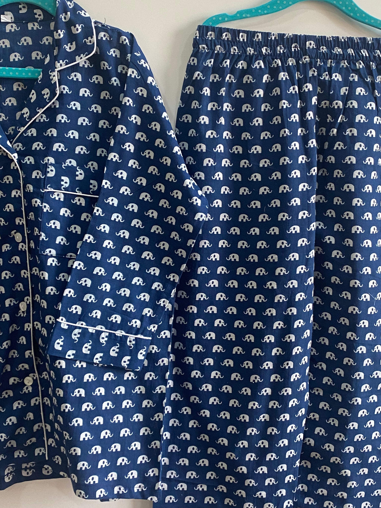 Blue Elephant Kids Night Suit Set