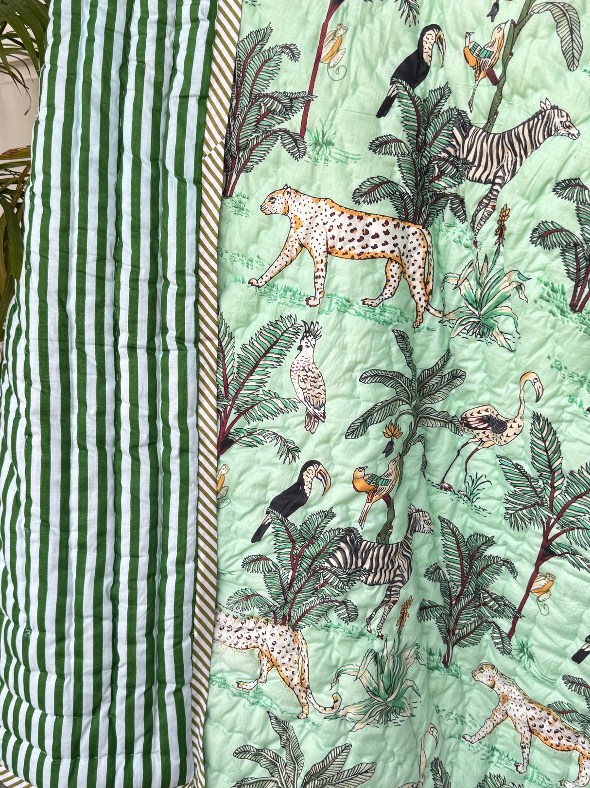 Jungle Safari Kids Quilt