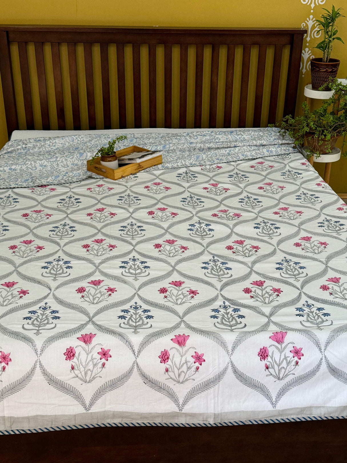 Blockprint Cotton Dohar