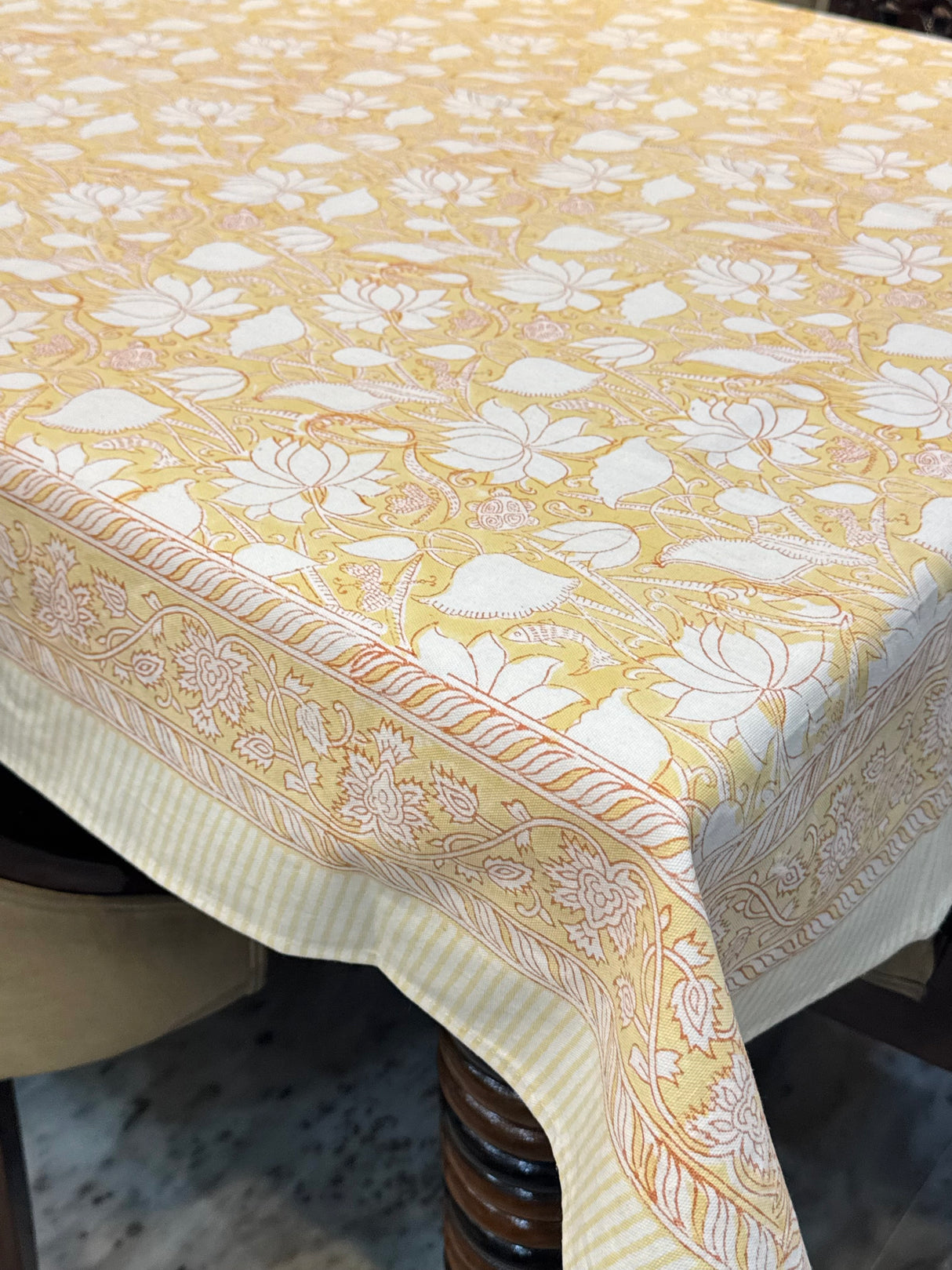 Blockprint Table Cloth 8 Seater (108*60 inches)