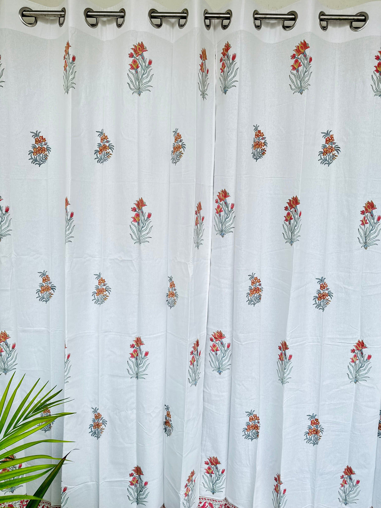 Jaipur Motifs Blockprint Cotton Curtain