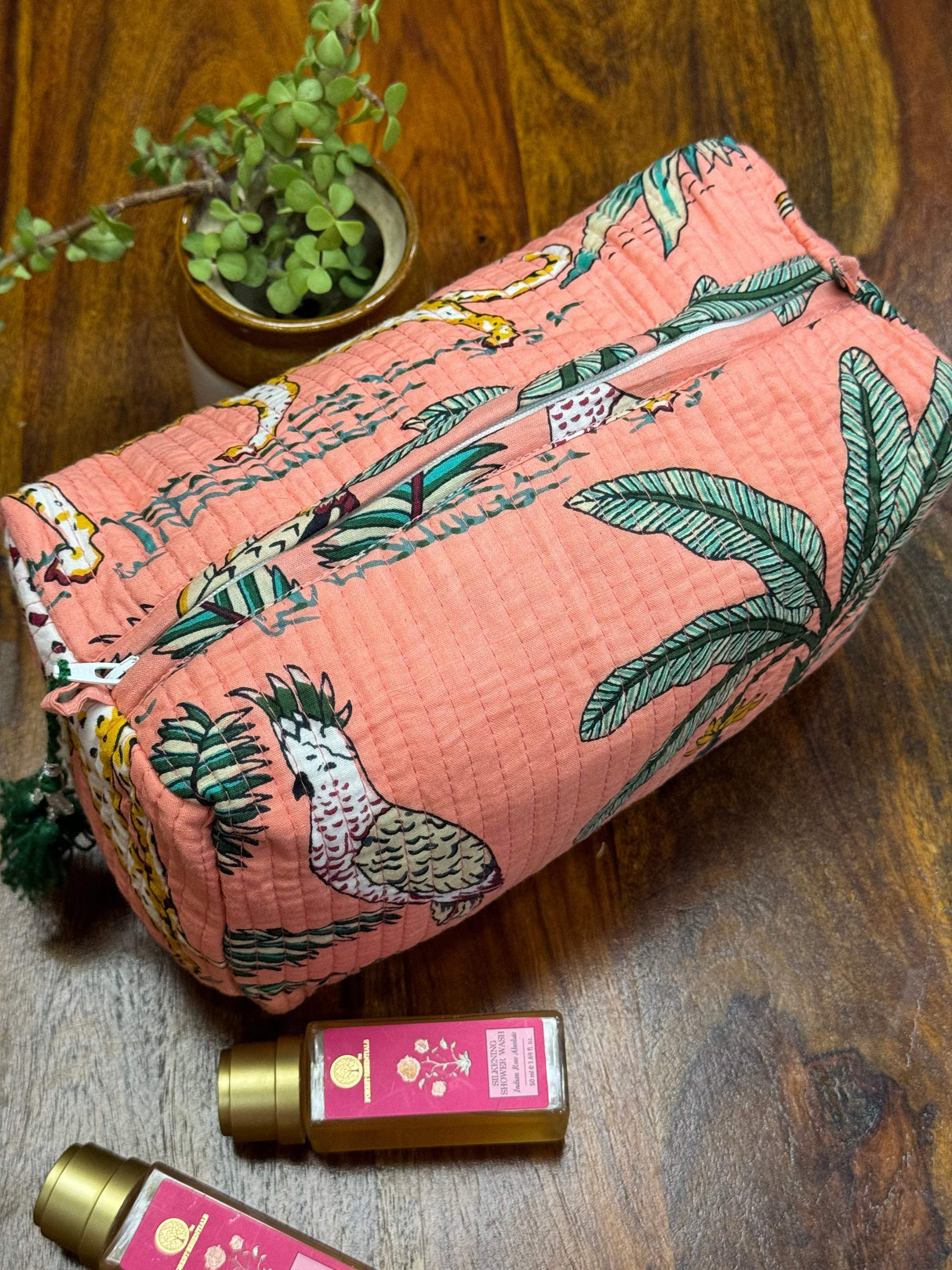 LARGE Multipurpose Quilted Pouch/ Bag