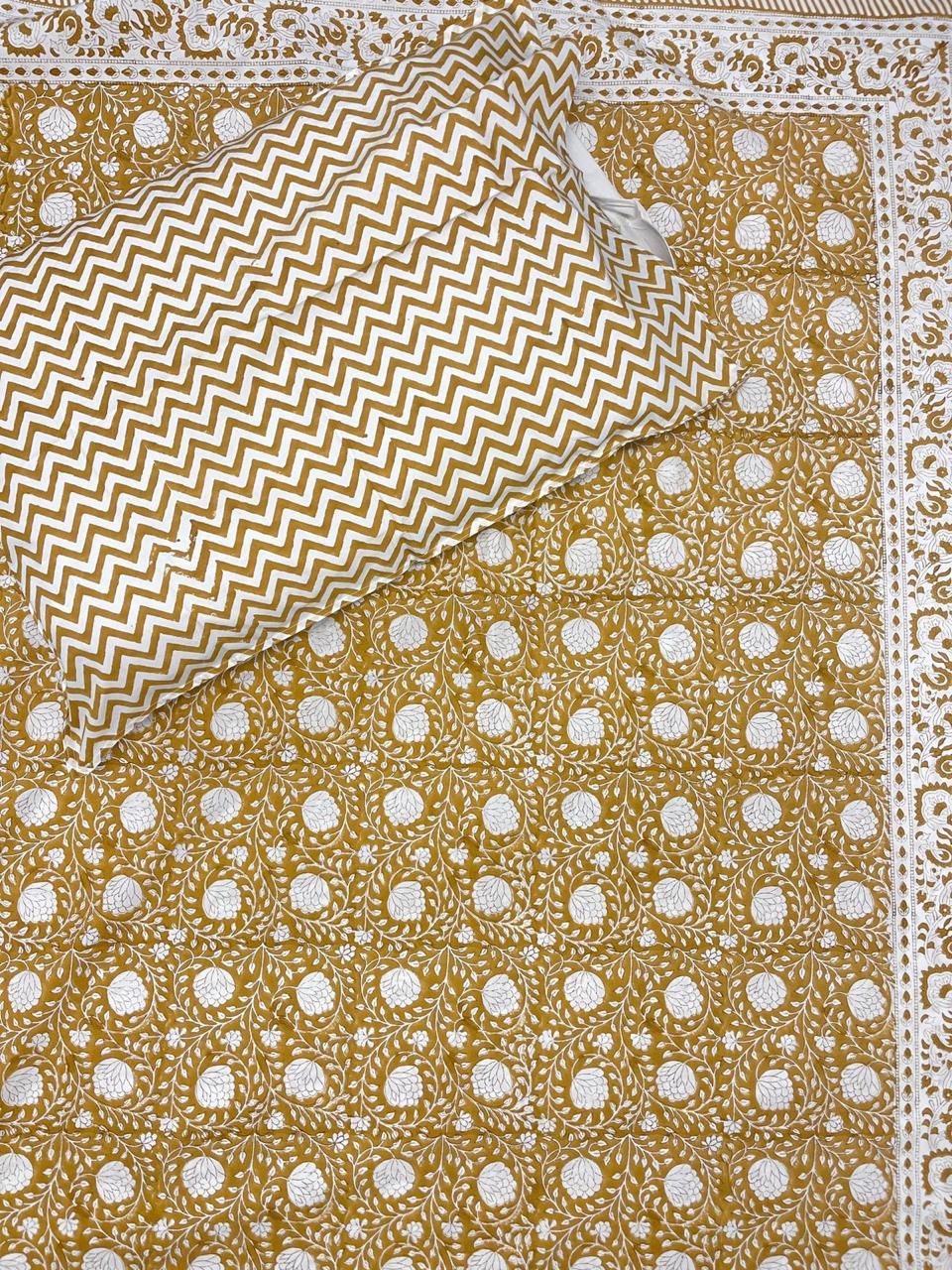 Blockprint Cotton Bedsheet