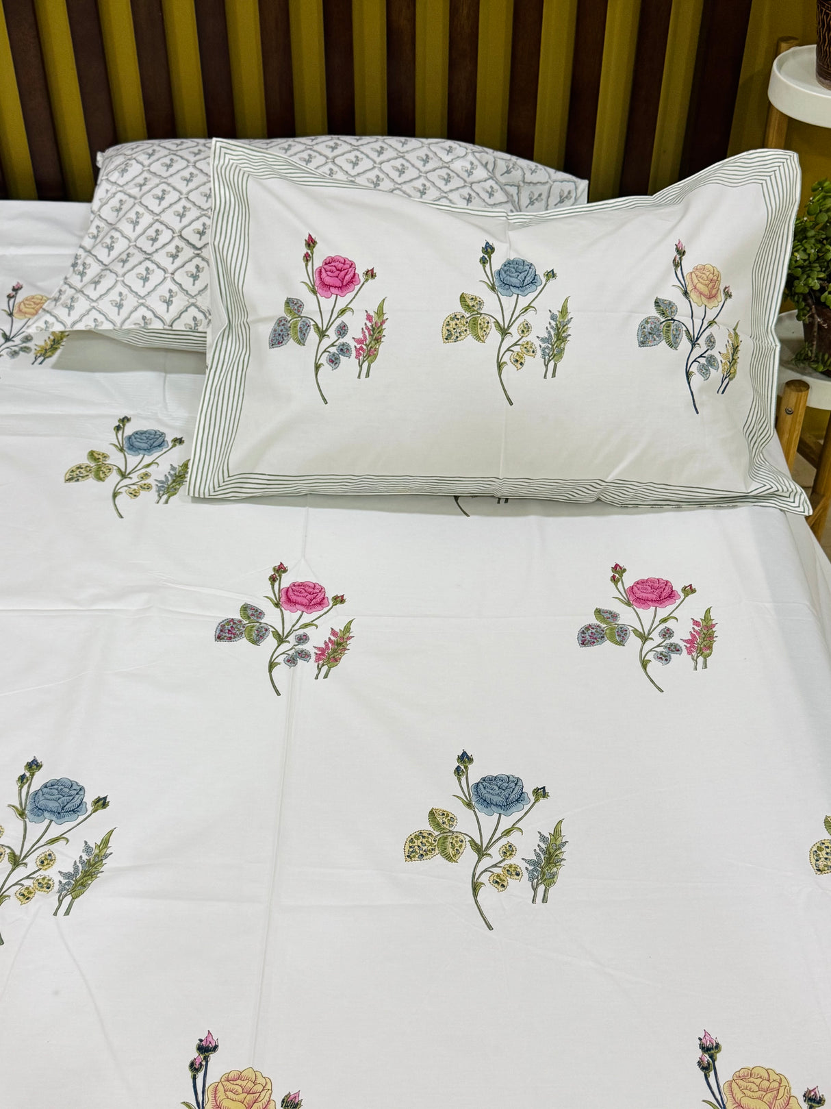 Blockprint Cotton Bedsheet