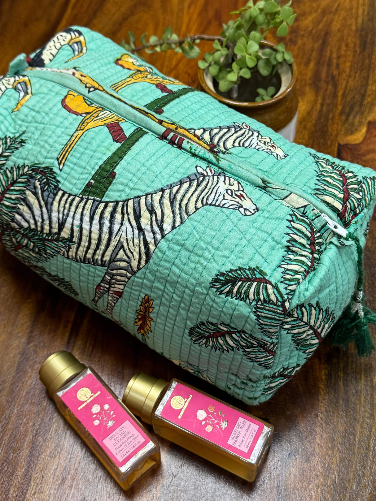 LARGE Multipurpose Quilted Pouch/ Bag