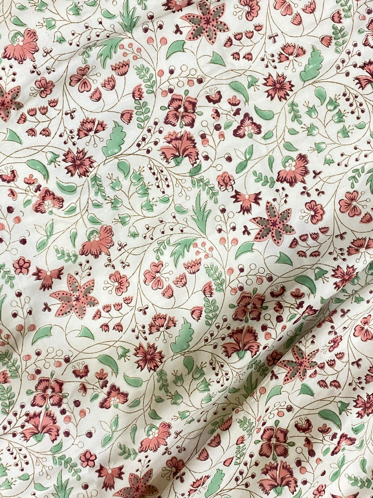 Blockprint Cotton Dohar