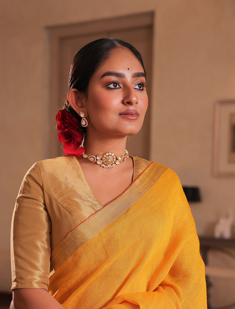 Suhana Polki Choker symbolizing its timeless elegance and royal charm