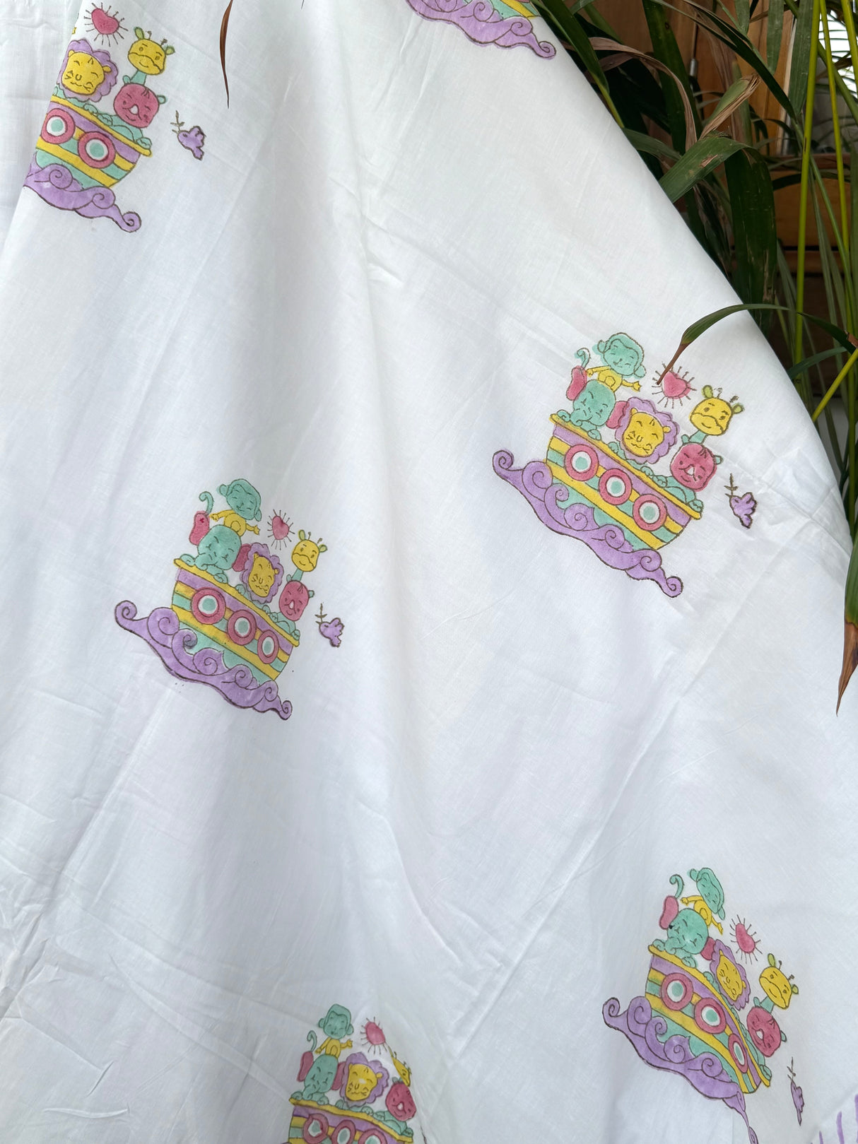 Animals Ride- Layered Kids Blanket