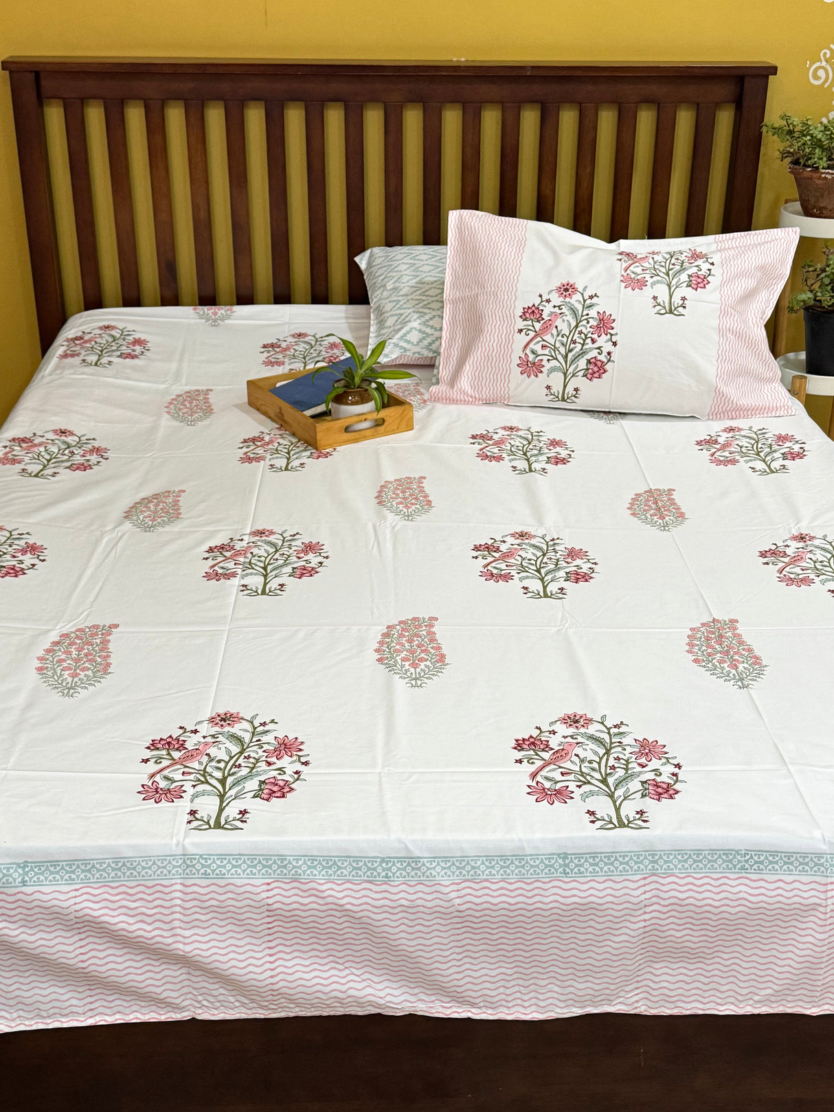 Blockprint Cotton Bedsheet