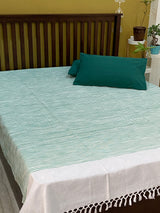 Pure Cotton Bedspread with 2 Pillow Cases