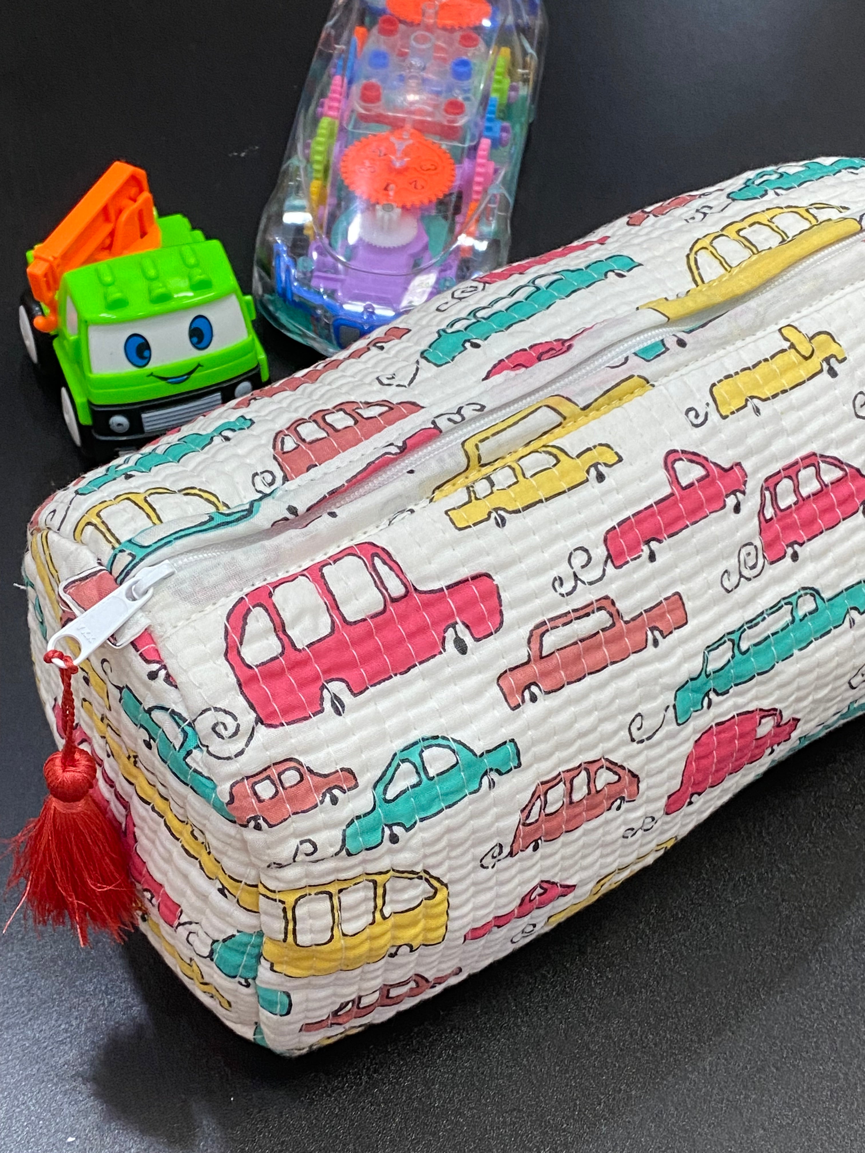 LARGE Multipurpose Quilted Pouch/ Bag