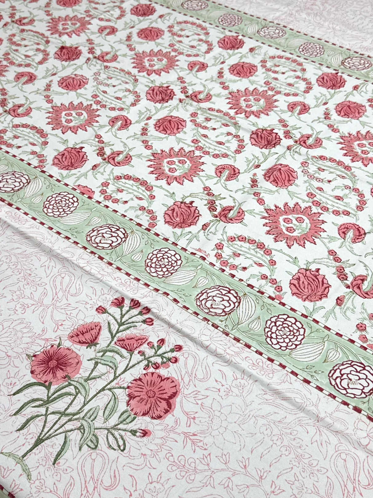 Blockprint Table Cloth 8 Seater (108*60 inches)