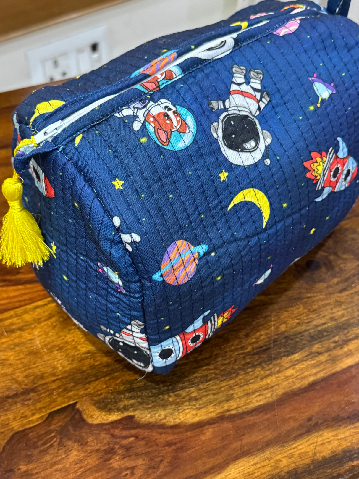 LARGE Multipurpose Quilted Pouch/ Bag