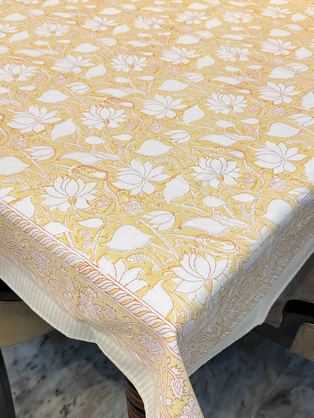 Blockprint Table Cloth 8 Seater (108*60 inches)