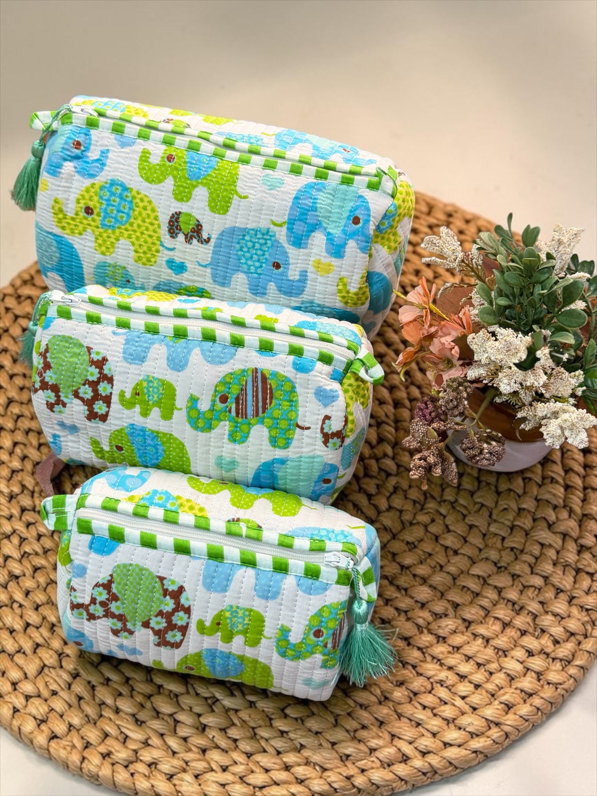 Set of 3 Multipurpose Pouch (large, medium and small)