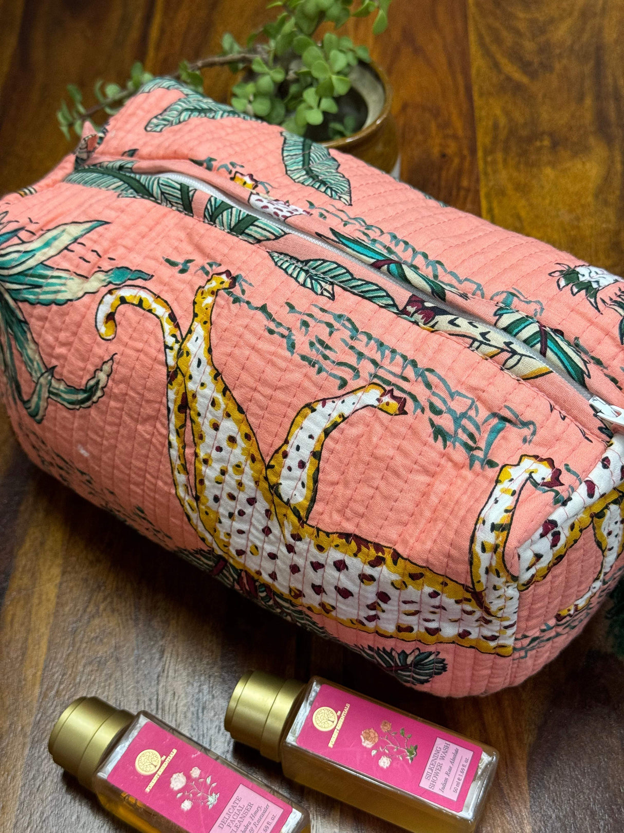 LARGE Multipurpose Quilted Pouch/ Bag