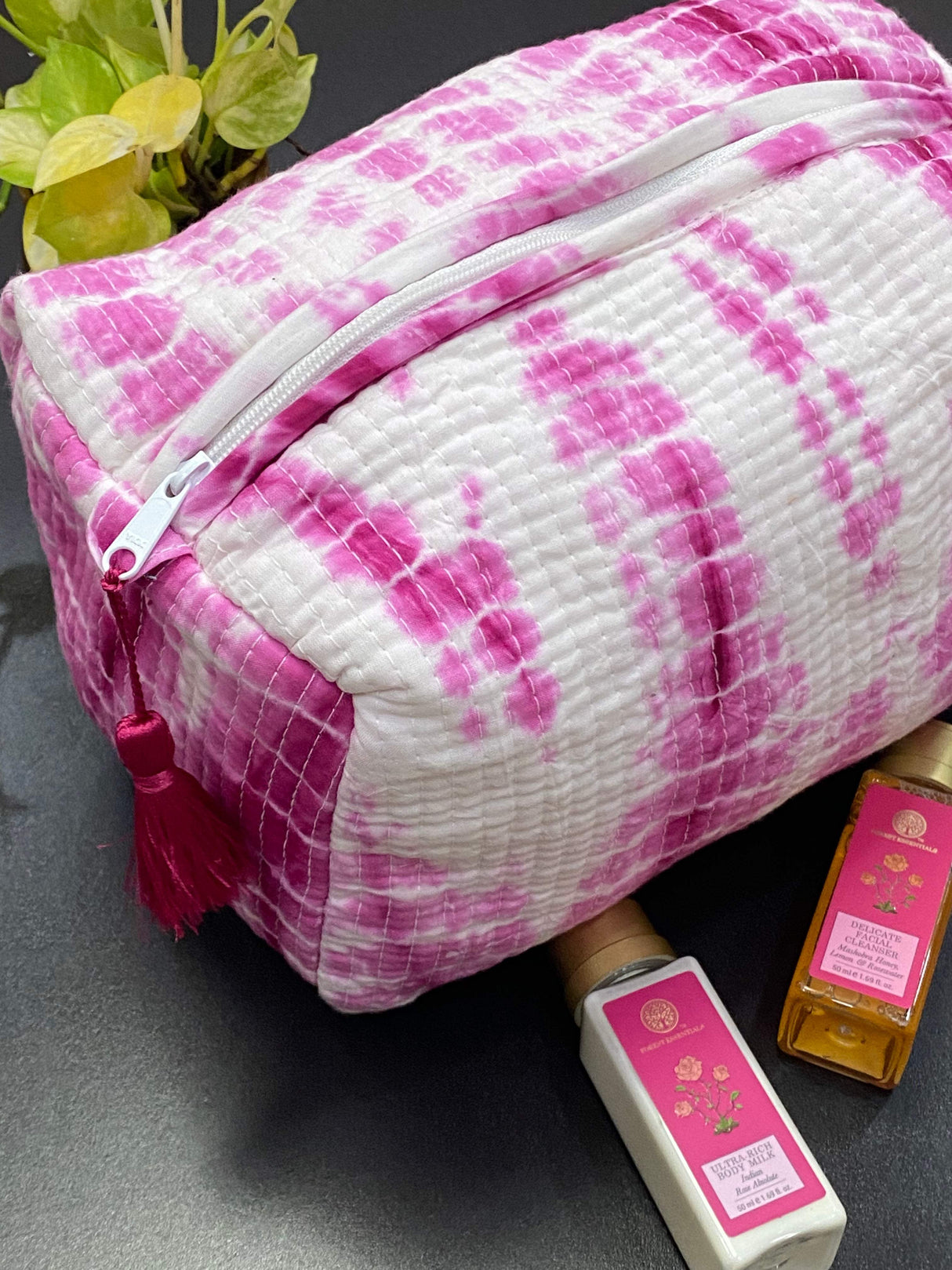 LARGE Multipurpose Quilted Pouch/ Bag