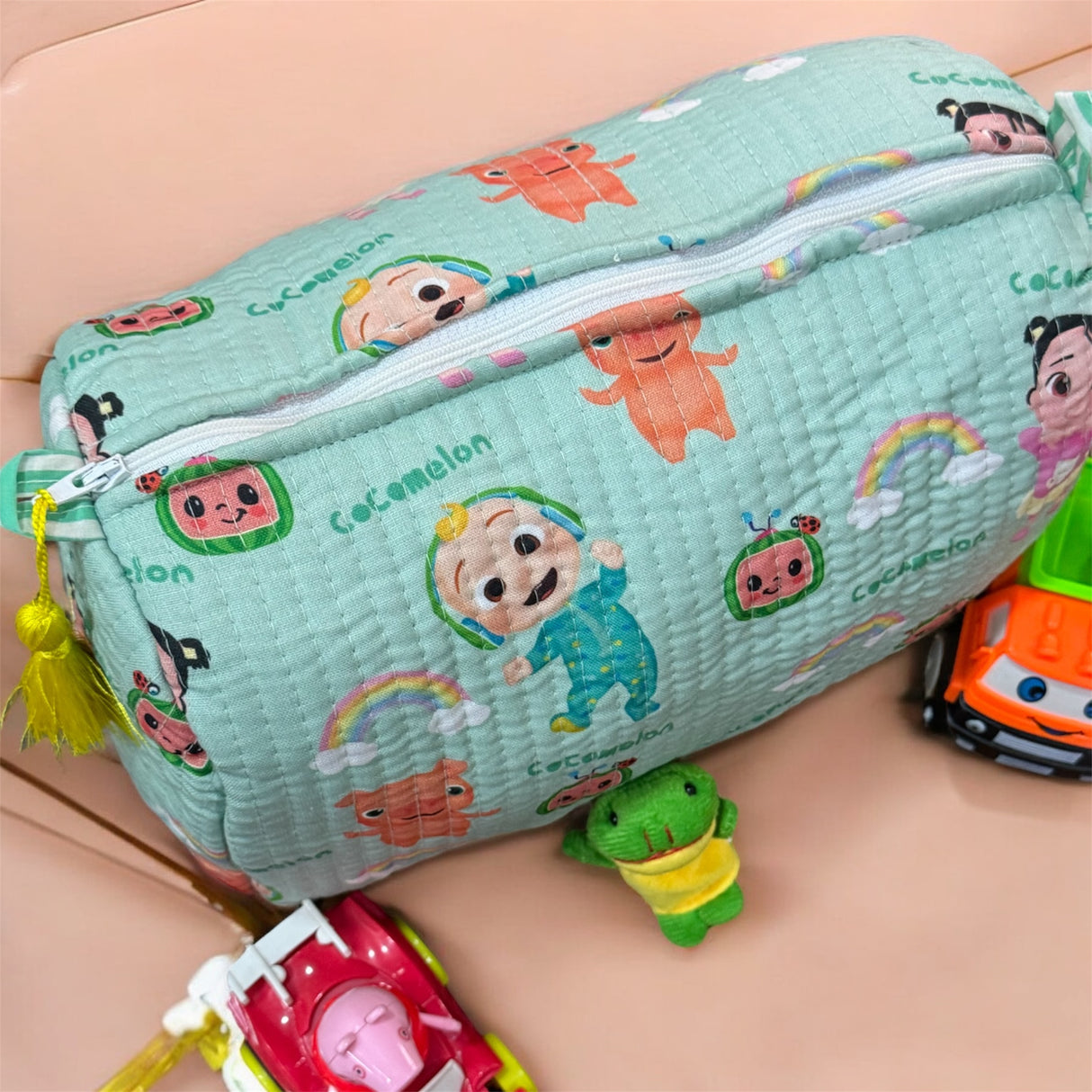 LARGE Multipurpose Quilted Pouch/ Bag