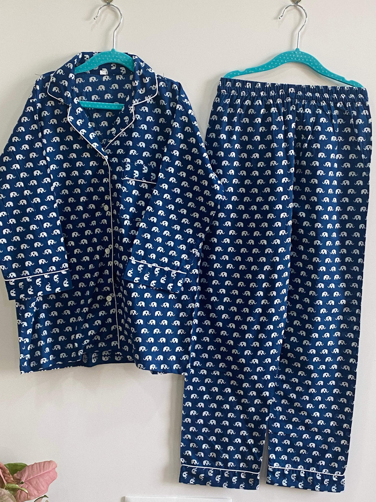 Blue Elephant Kids Night Suit Set
