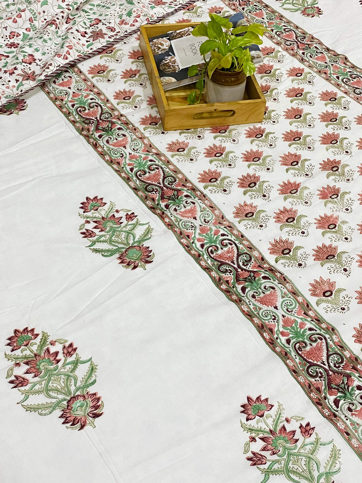 Blockprint Cotton Dohar