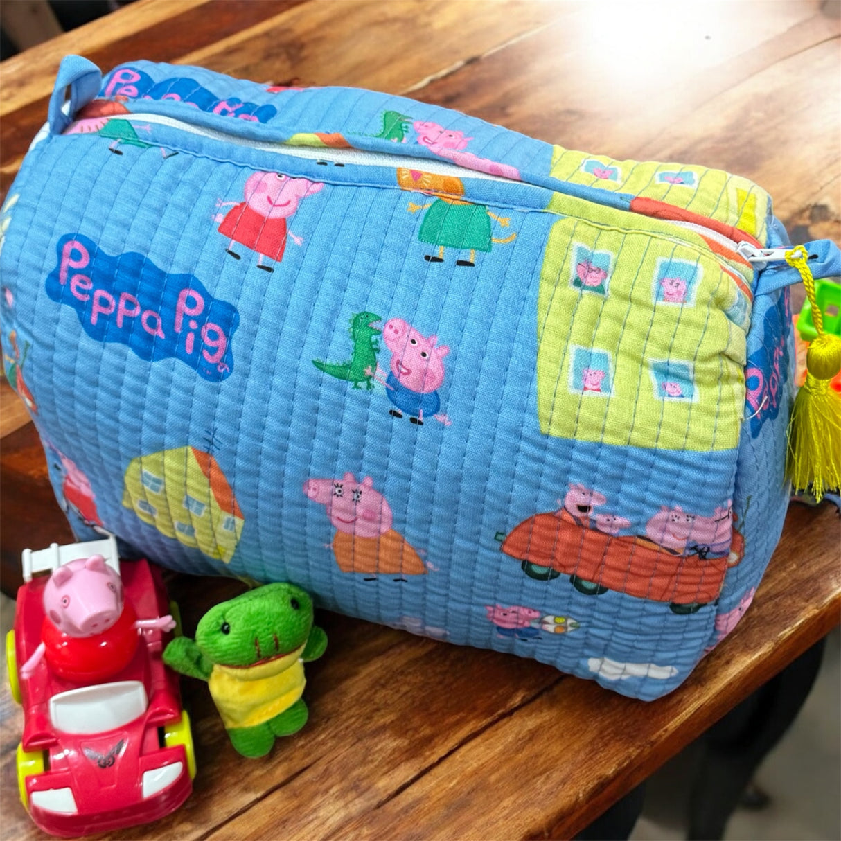 LARGE Multipurpose Quilted Pouch/ Bag