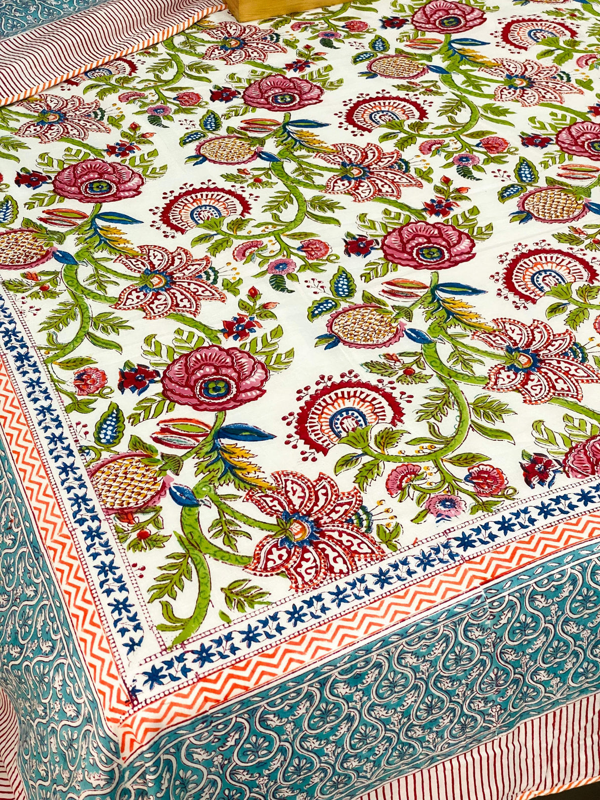 Blockprint Cotton Dohar