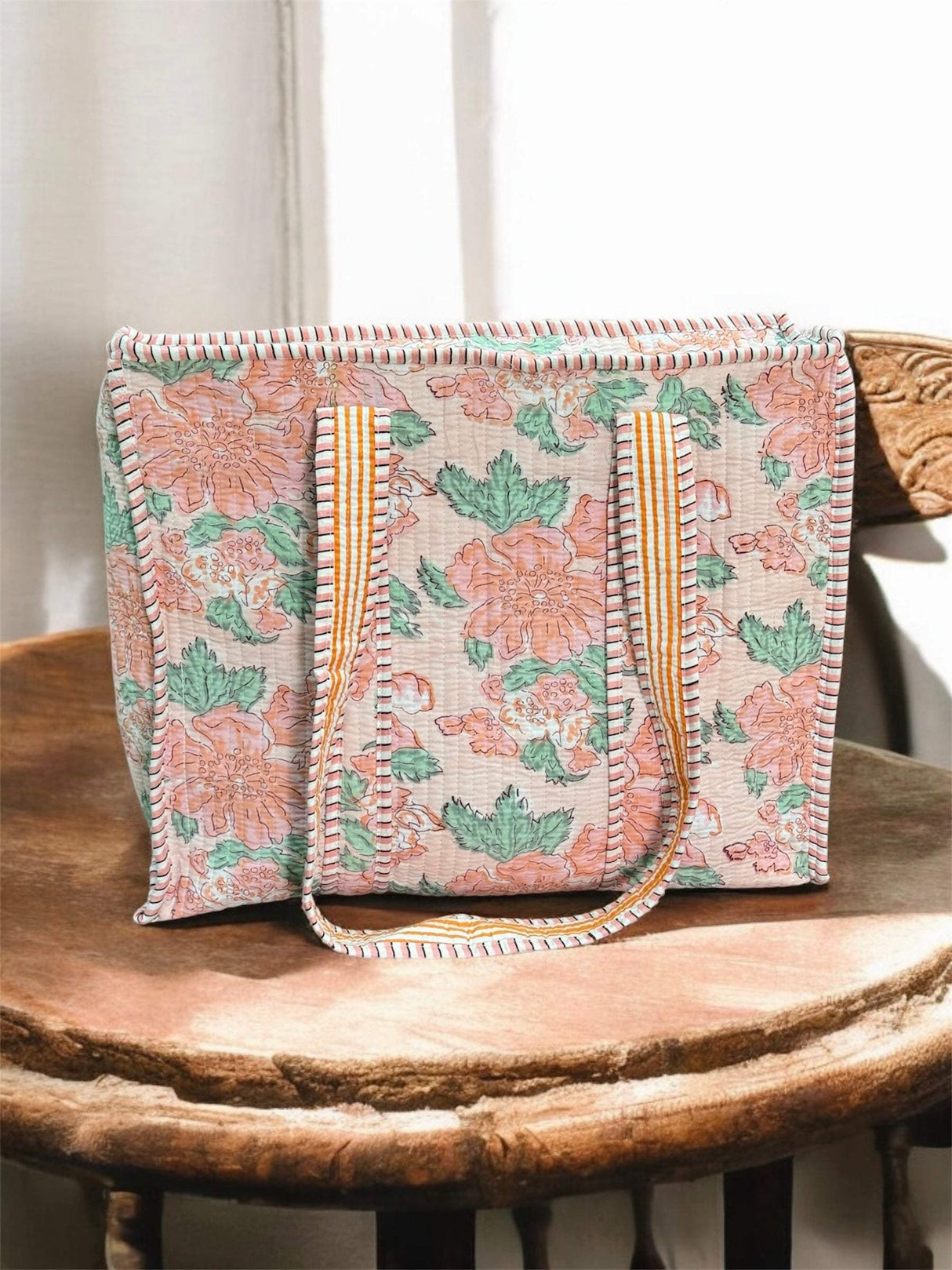 Tote Bag (with Zip Closure)