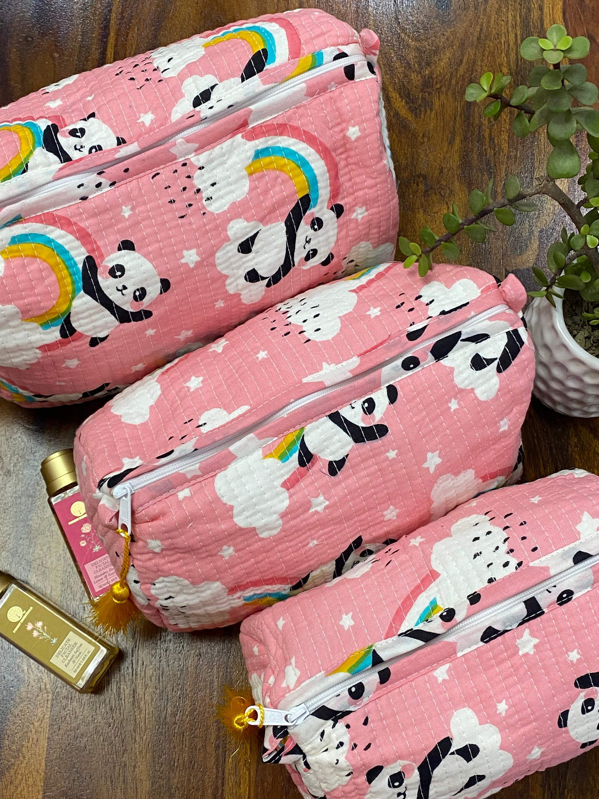 Set of 3 Multipurpose Pouch (large, medium and small)