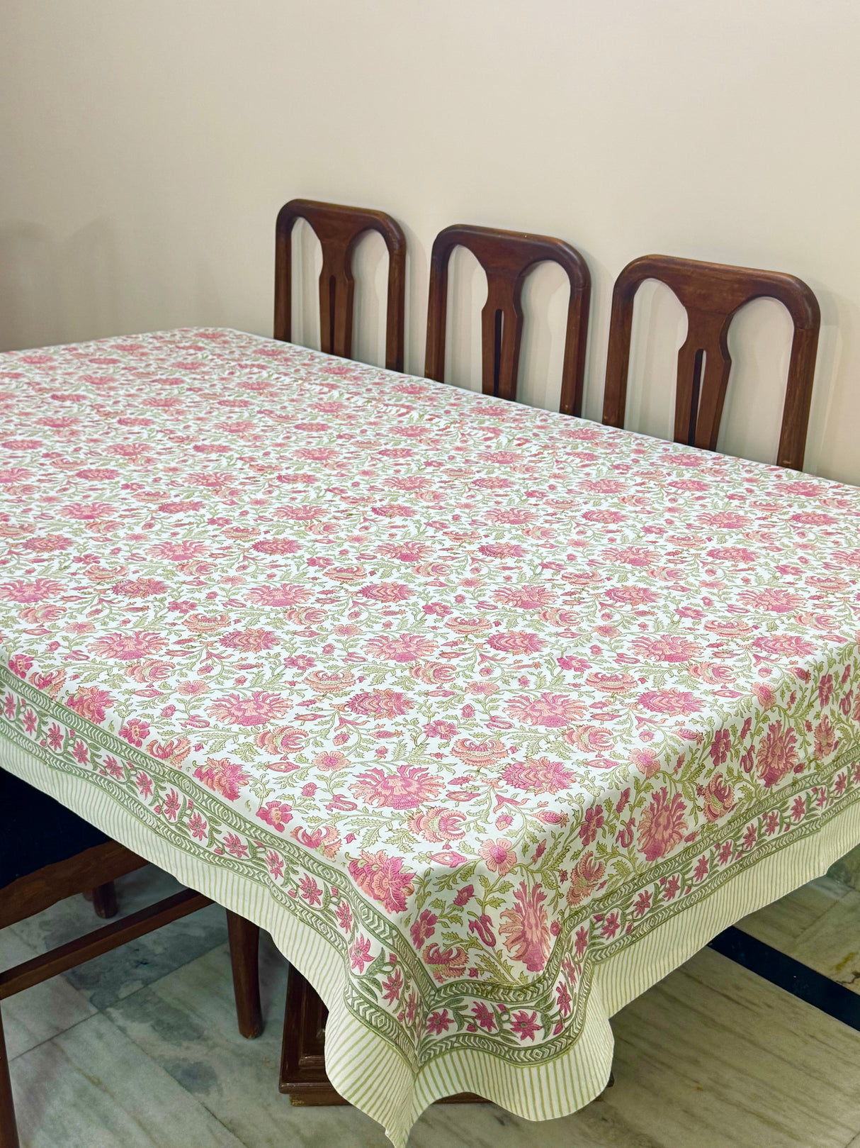 Blockprint Table Cloth 8 Seater (108*60 inches)