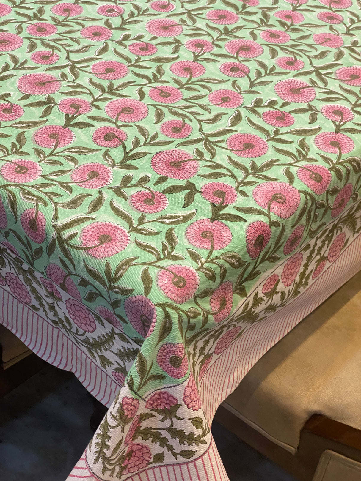 Blockprint Table Cloth 8 Seater (108*60 inches)