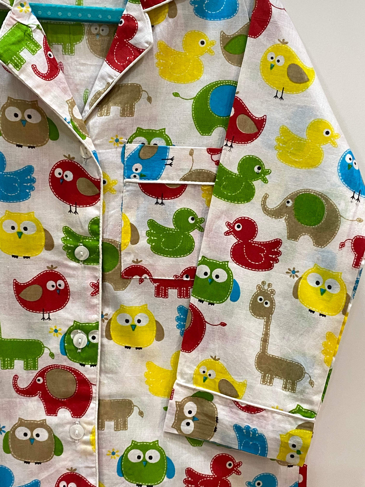 Elephant Birds Kids Night Suit Set