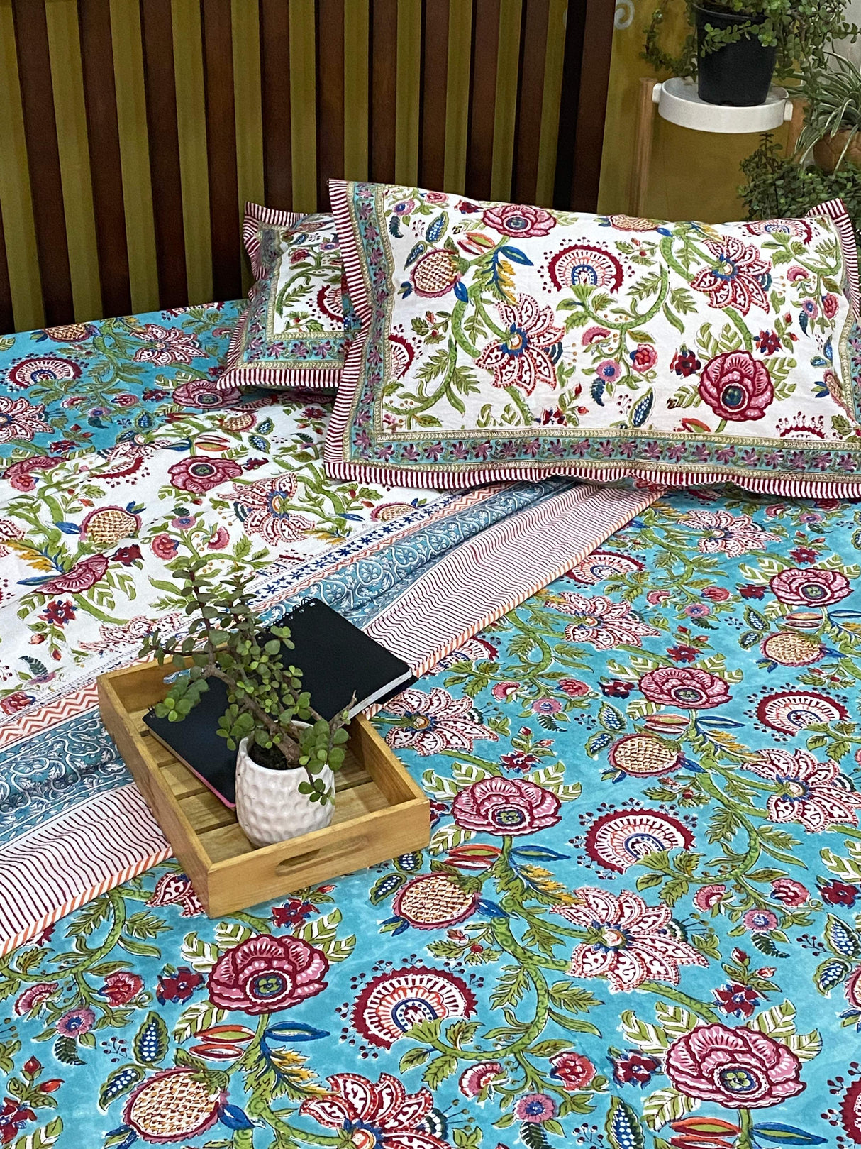 Blockprint Cotton Dohar