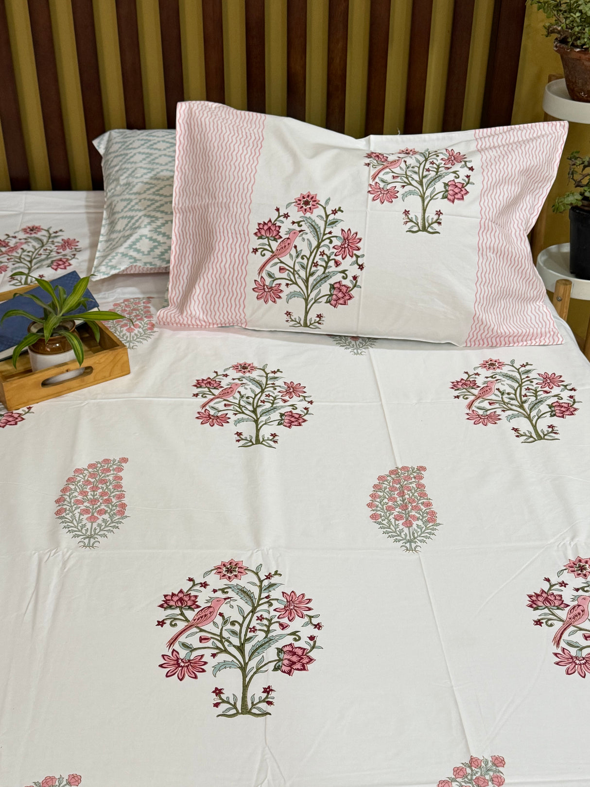 Blockprint Cotton Bedsheet
