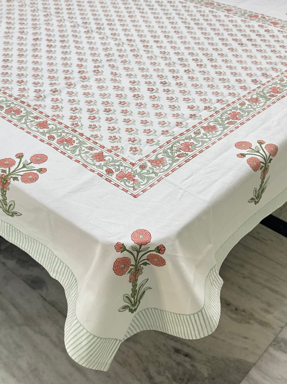 Blockprint Table Cloth 8 Seater (108*60 inches)