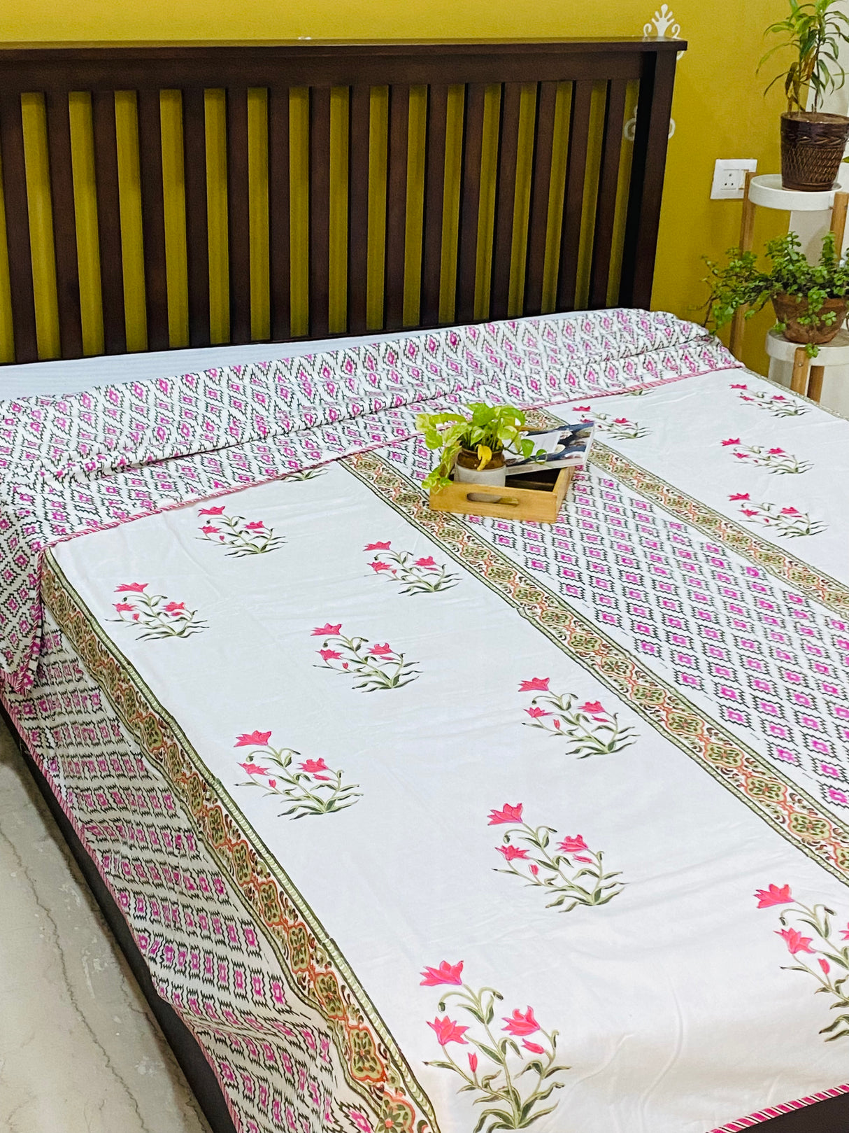 Blockprint Cotton Dohar