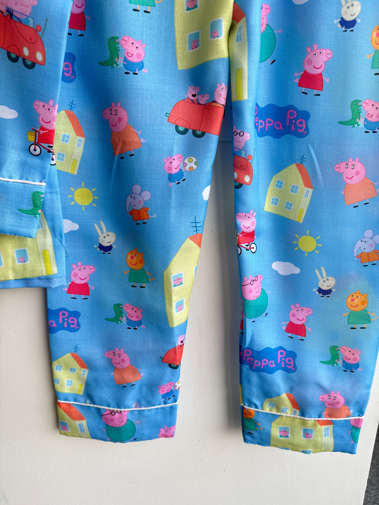 Blue Peppa Pig Family Kids Night Suit Set