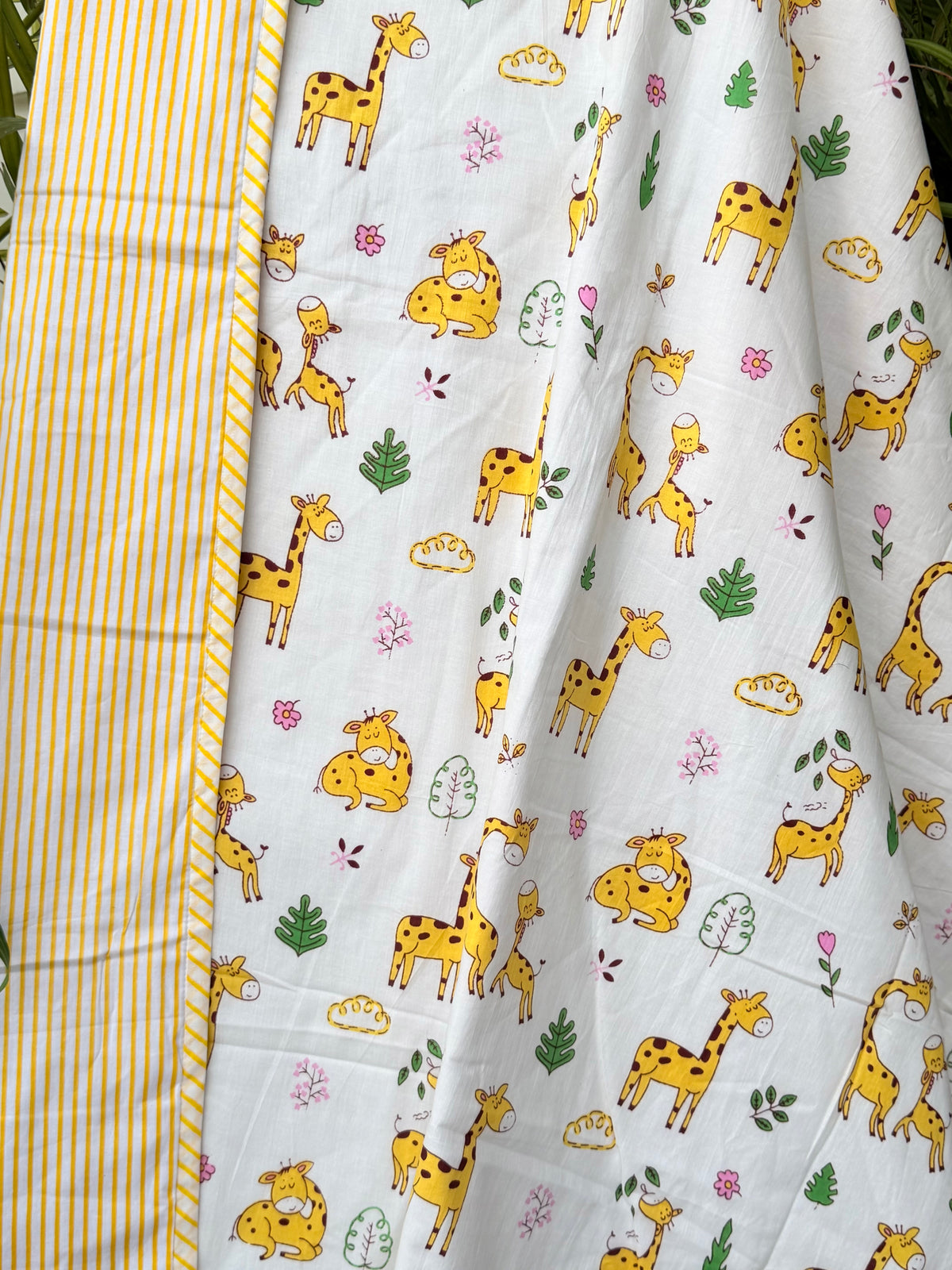 Giggly Giraffe- Layered Kids Blanket