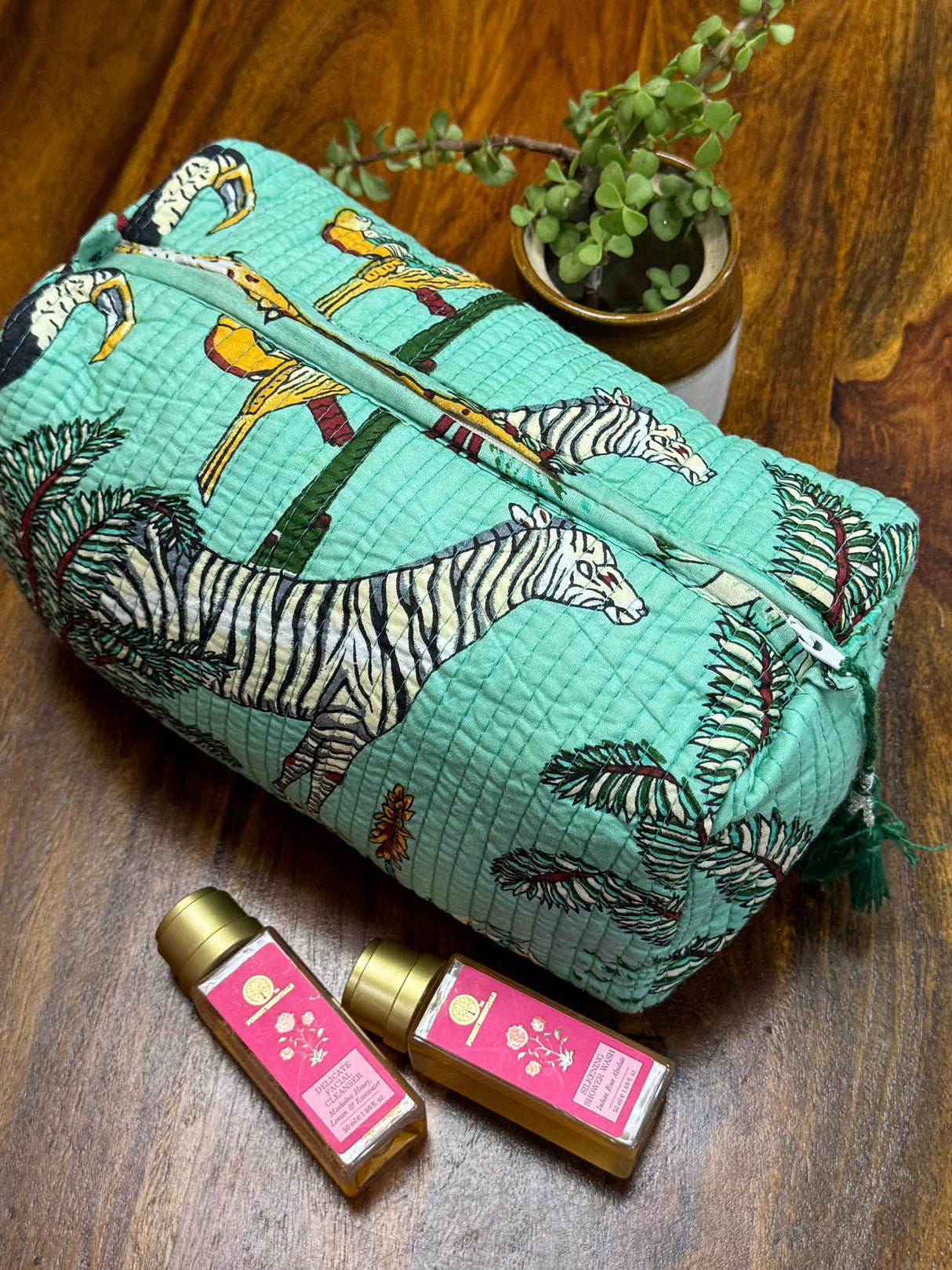 LARGE Multipurpose Quilted Pouch/ Bag