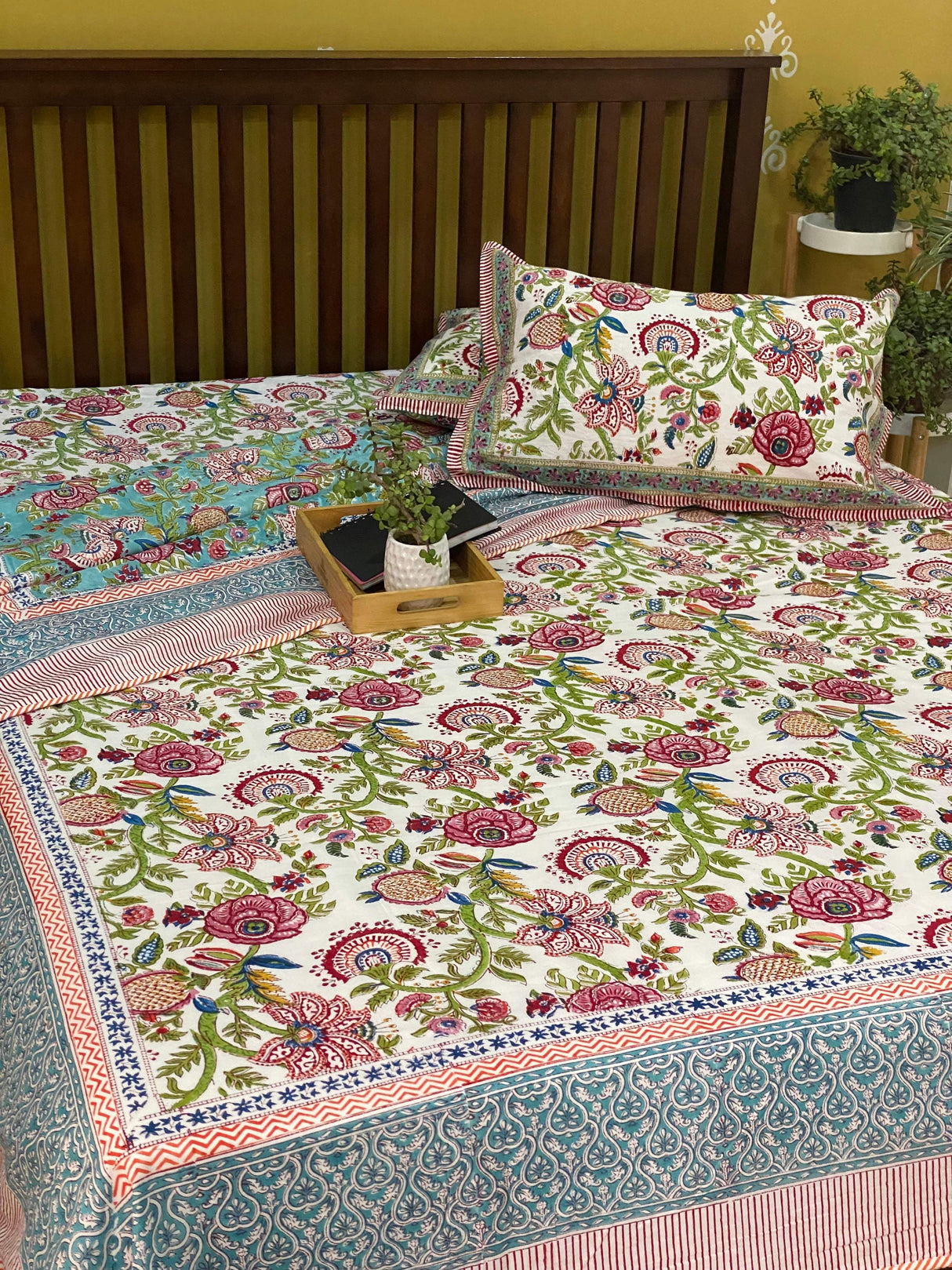 Blockprint Cotton Dohar