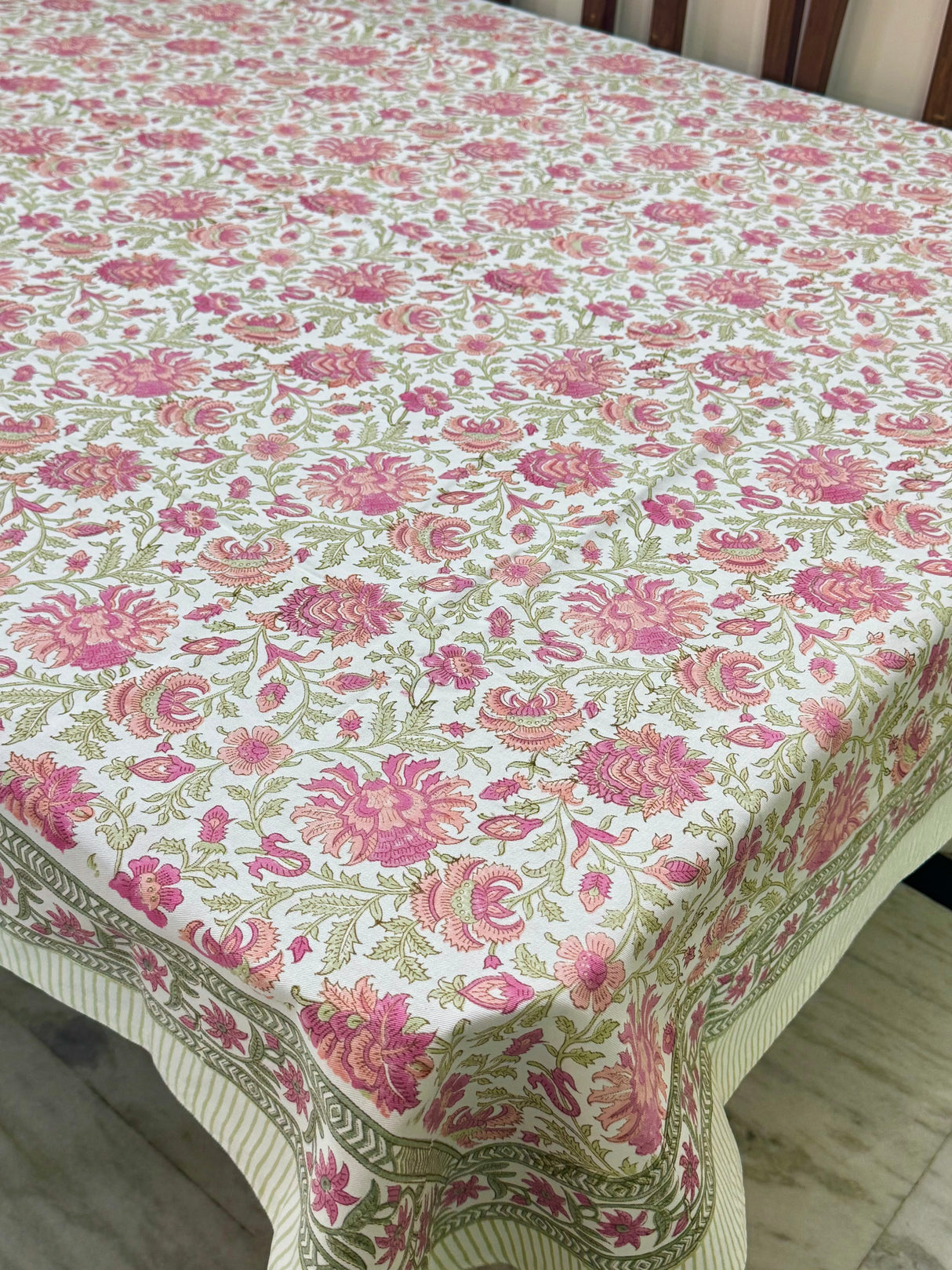 Blockprint Table Cloth 8 Seater (108*60 inches)