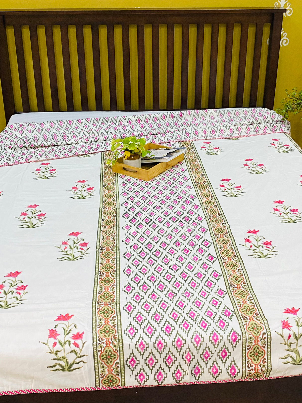 Blockprint Cotton Dohar