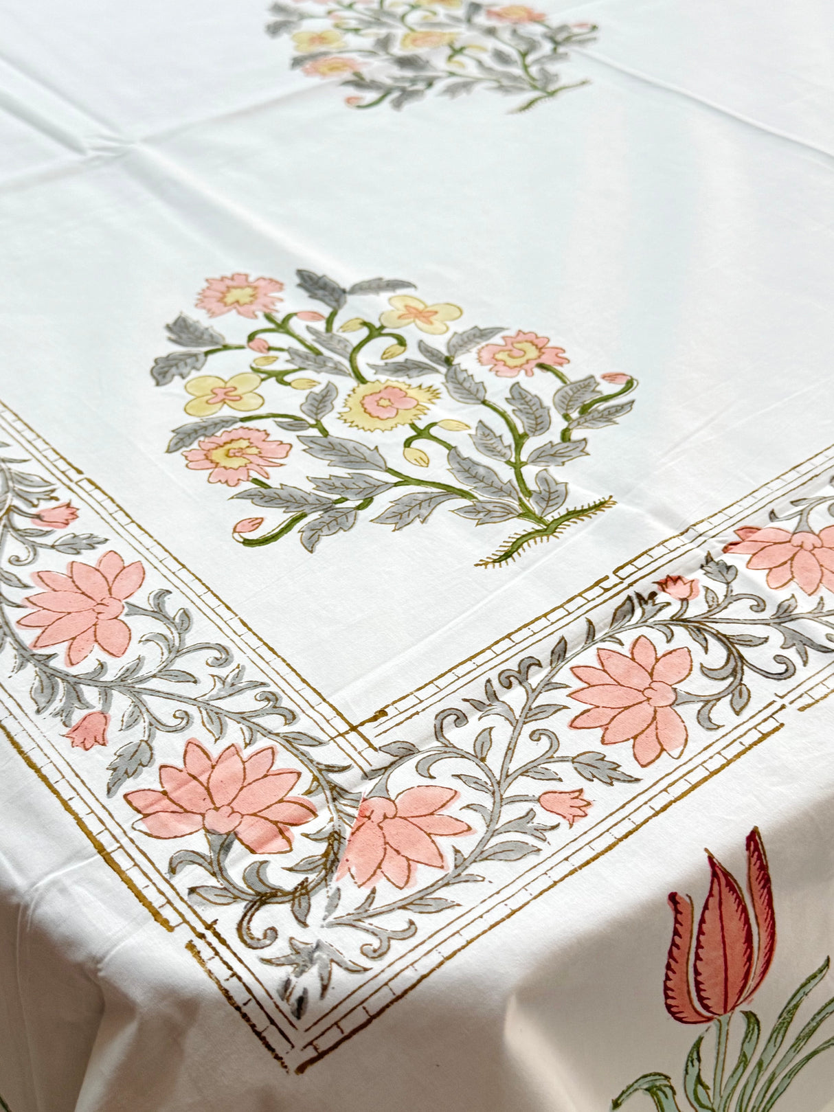 Blockprint Cotton Bedsheet