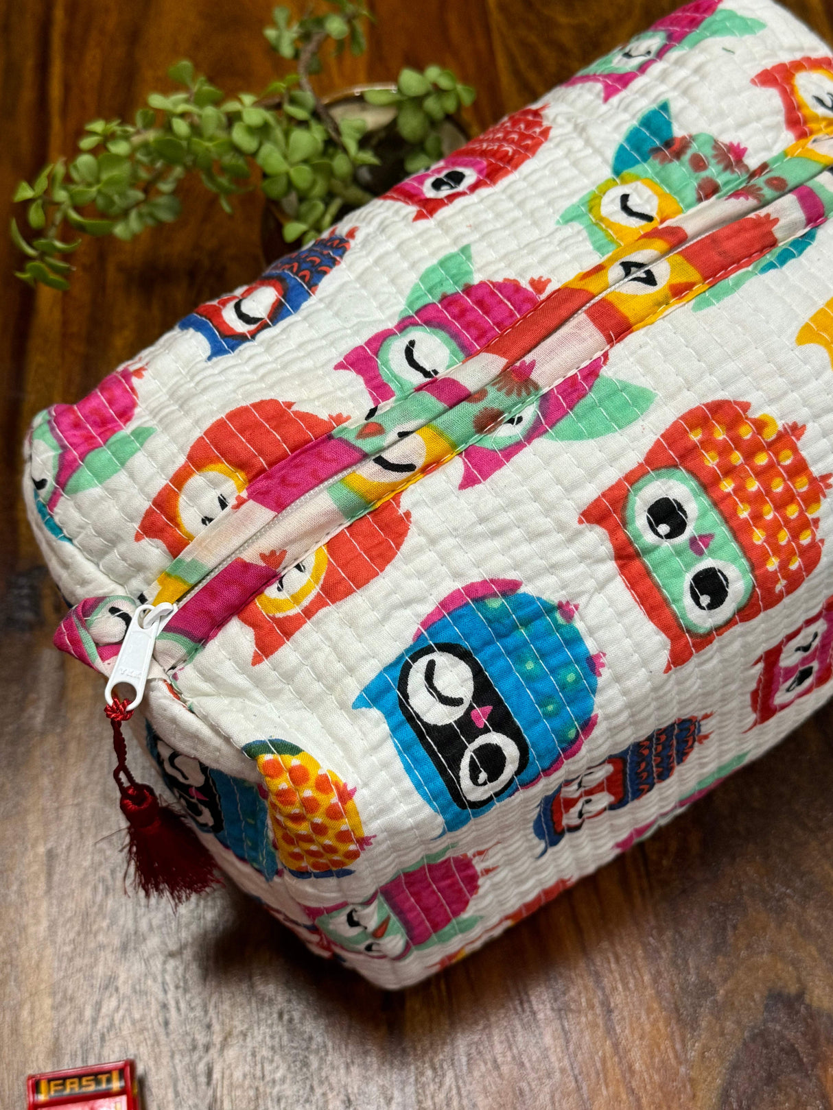 LARGE Multipurpose Quilted Pouch/ Bag