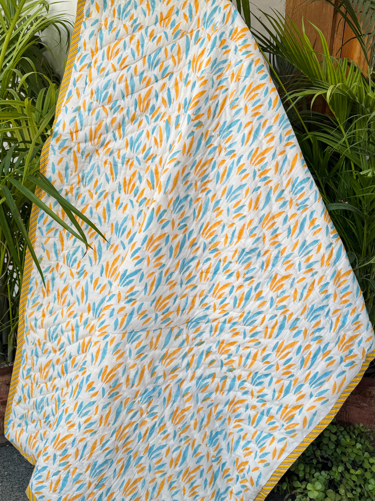 Car Kids Quilt Blockprint