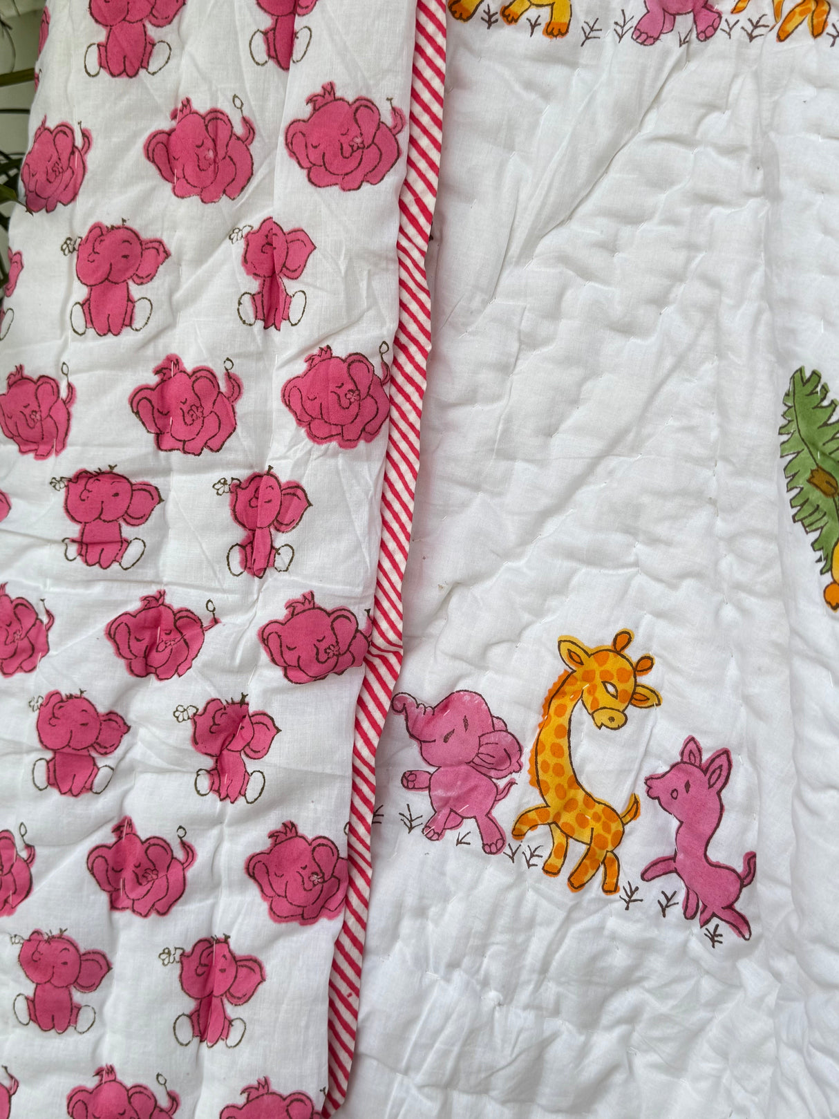 Jungle Safari Quilt Blockprint